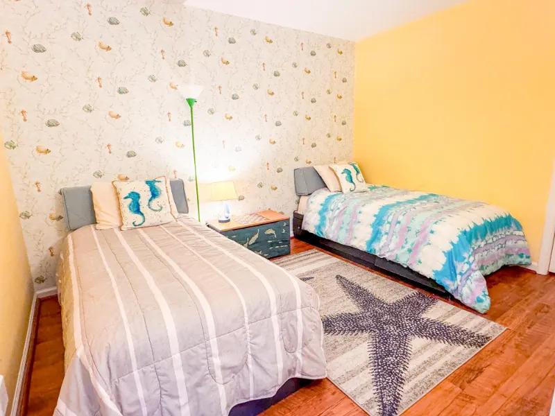 Antilles condo: Unit 4002 twin beds bedroom