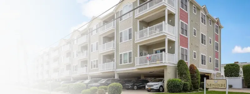 The Monarch Condominiums building