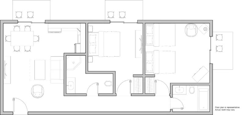 The Caicos floor plan