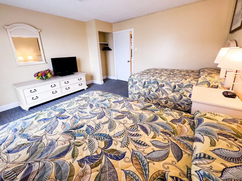 Alexandria bedroom two double beds