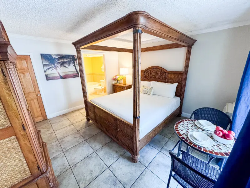 Bimini canopy bed wide