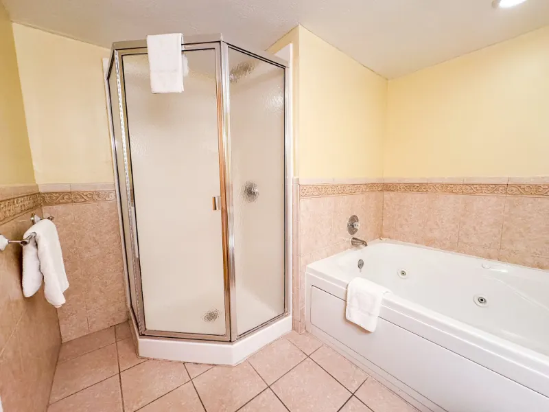 Bimini jacuzzi tub and shower
