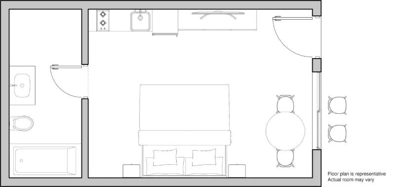 The Cayman floor plan